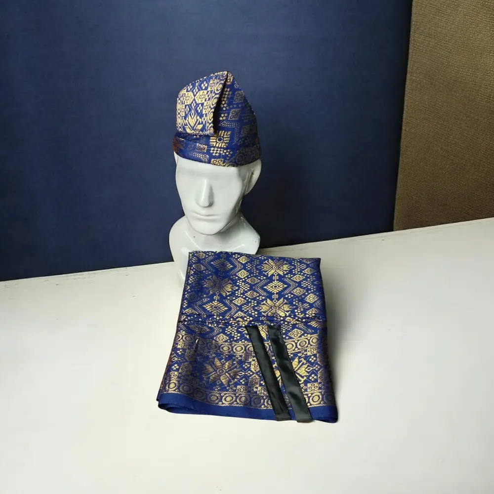 navy gold